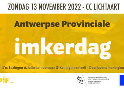 Antwerpse Provinciale Imkerdag APIF