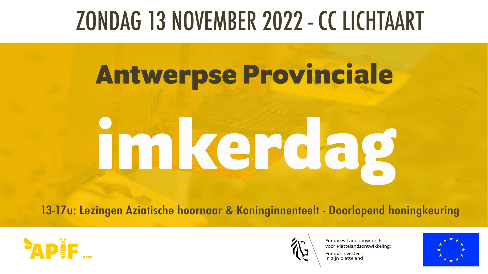 Antwerpse Provinciale Imkerdag APIF