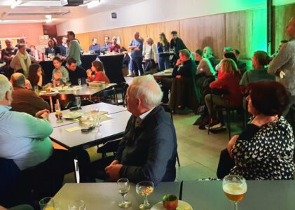 Sfeerbeeld nieuwjaarsdrink Imkers Neteland