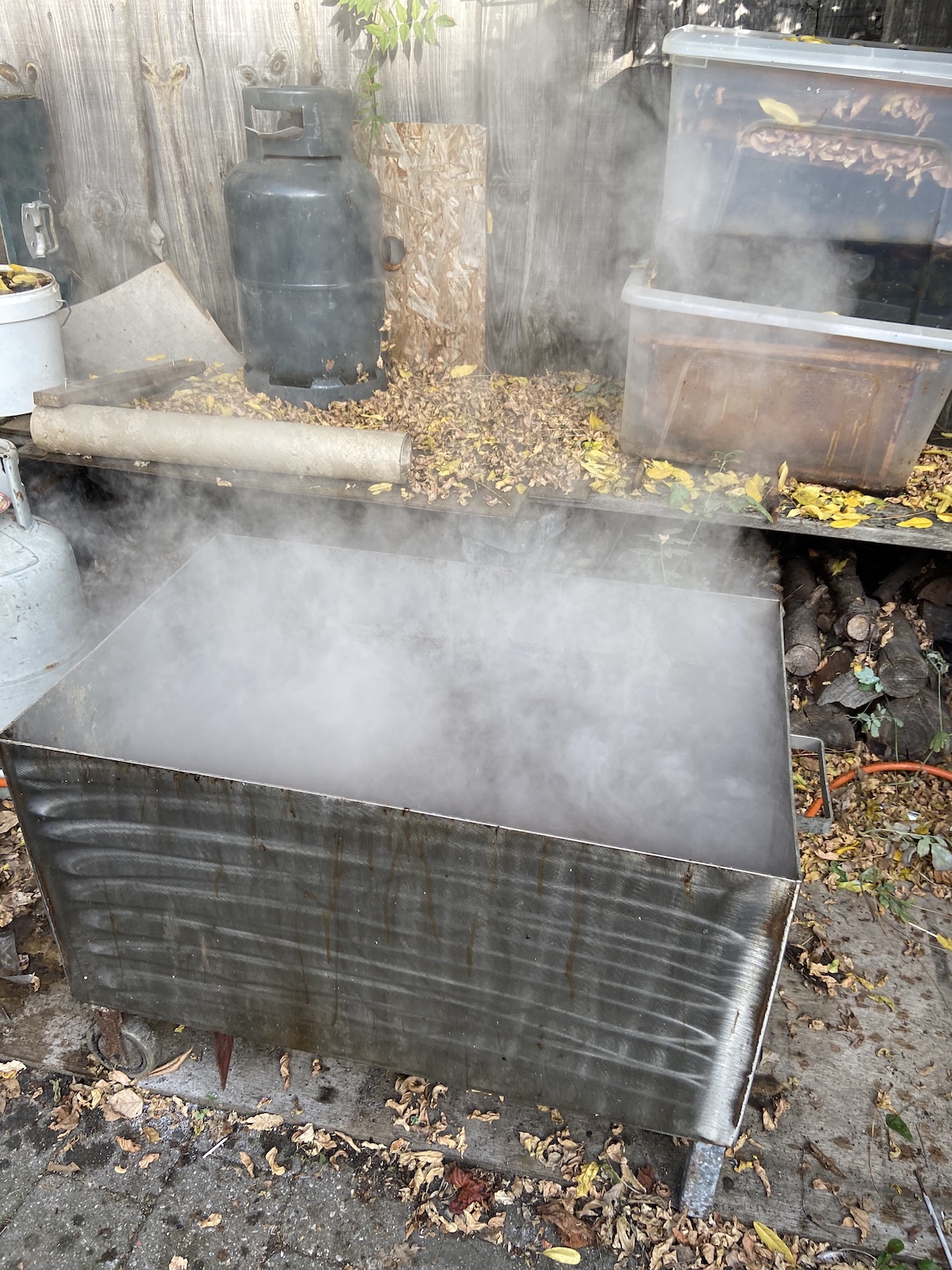 Wasramen smelten en ramen logen