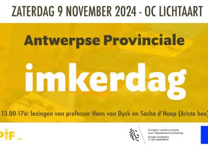 Antwerpse Provinciale Imkerdag van APIF vzw