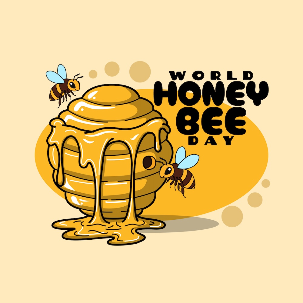 Wereld honingbijen dag - world honeybee day